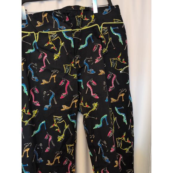 Vanity Collection VTG 90s sequin pants set XL jacket L high heels pockets! cute! - Picture 9 of 13